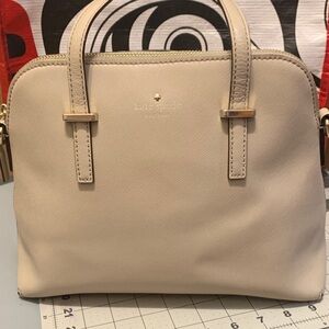 Kate Spade Cedar Street Maisie Taupe Satchel Bag
